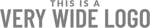 This is a very wide logo